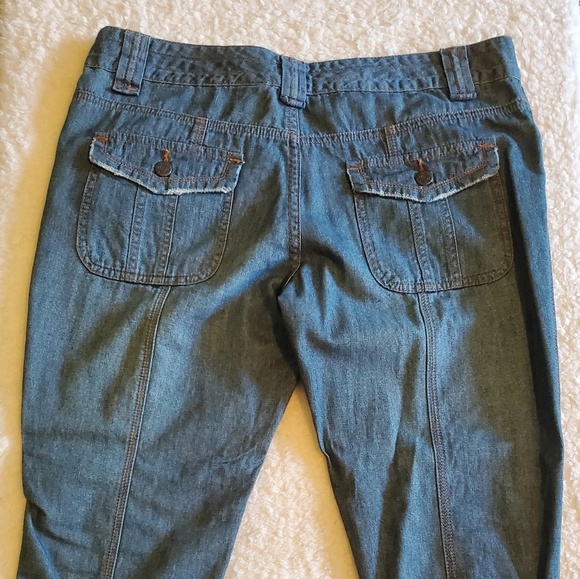 Personsl Identity Blue Jean Capri's - Picture 4 of 5
